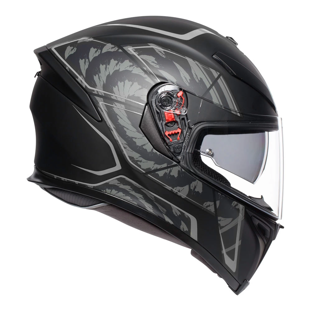 AGV K5 S Tornado Matt Black/Silver 3 AGV K5 S Tornado Matt Black/Silver - Image 3