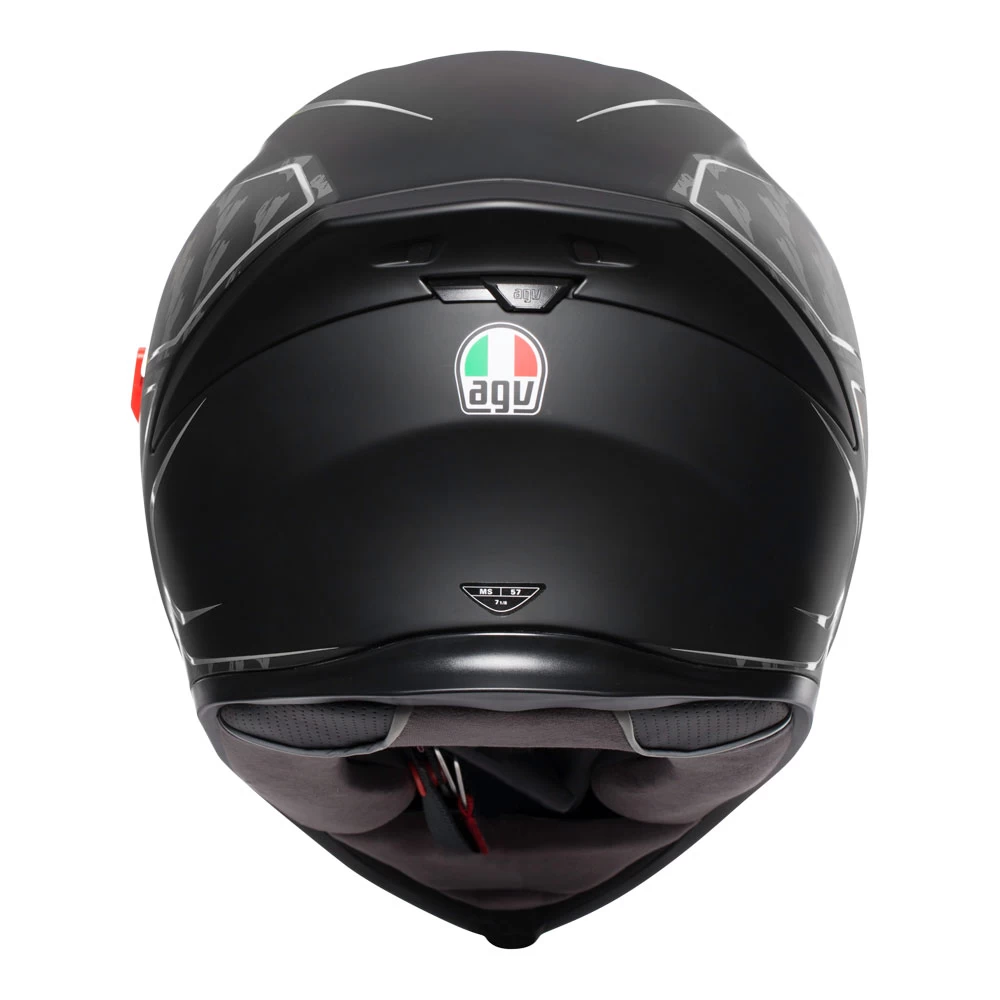 AGV K5 S Tornado Matt Black/Silver 4 AGV K5 S Tornado Matt Black/Silver - Image 4