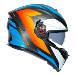 AGV K5 S Core Black/Blue/Orange -Motorcycle Gear Store 77 276 054