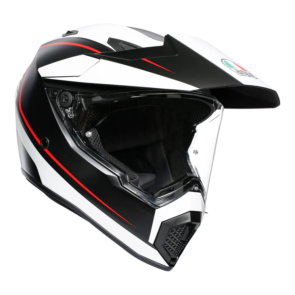 AGV AX9 Pac. R. Matt Black/White/Red 1 AGV AX9 Pac. R. Matt Black/White/Red