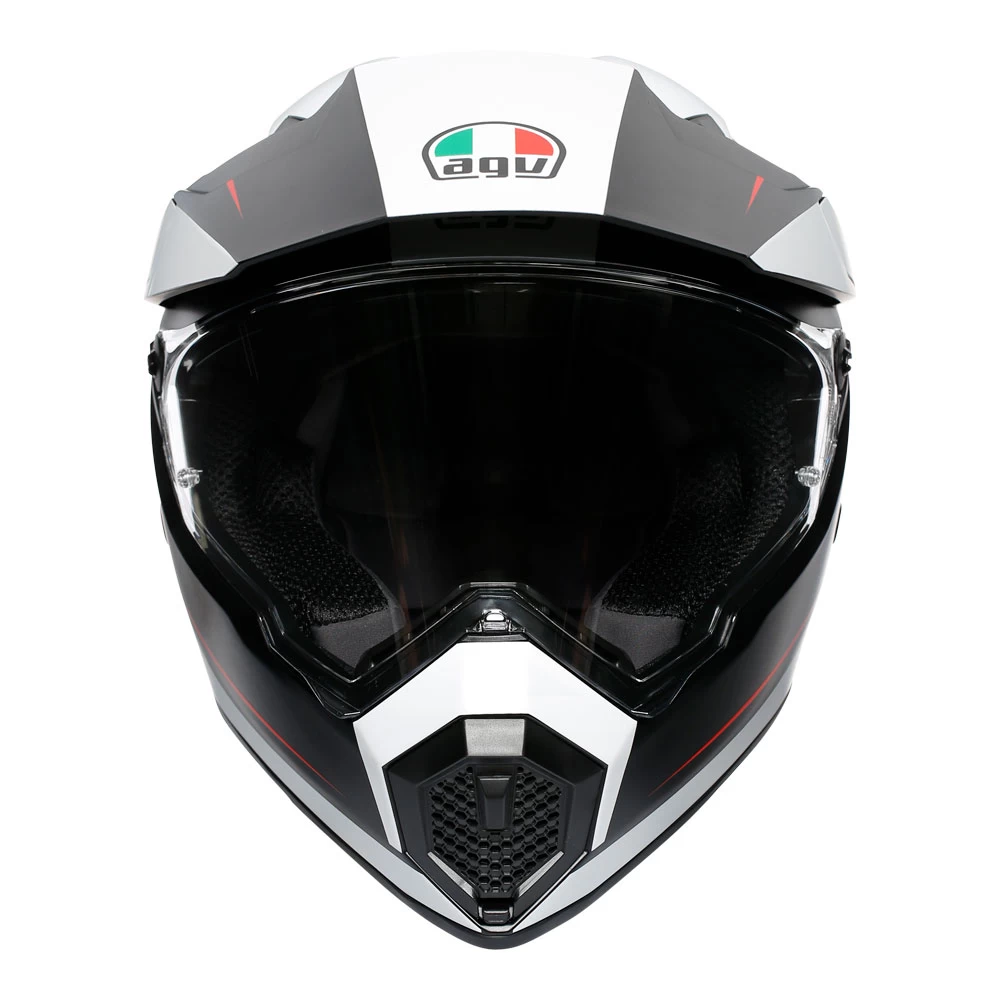 AGV AX9 Pac. R. Matt Black/White/Red 2 AGV AX9 Pac. R. Matt Black/White/Red - Image 2