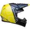 BELL 2021 MOTO-9 FLEX HUSQVARNA GOTLAND BLUE / HI-VIZ HELMET