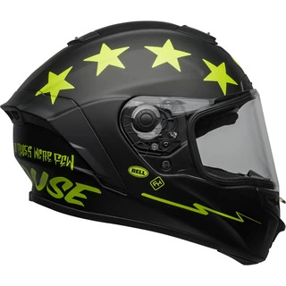 BELL STAR DLX FASTHOUSE VICTORY CIRCLE BLACK / HI-VIZ MIPS HELMET 1 BELL STAR DLX FASTHOUSE VICTORY CIRCLE BLACK / HI-VIZ MIPS HELMET