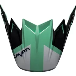 BELL 2021 SEVEN MOTO-9 GALAXY BLACK / MINT HELMET VISOR PEAK