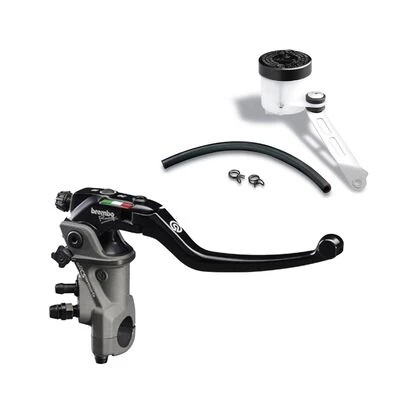 BREMBO 19RCS CORSA CORTA RADIAL MASTER BRAKE CYLINDER (110C74010 And Reservoir Kit 110A26385) 1 BREMBO 19RCS CORSA CORTA RADIAL MASTER BRAKE CYLINDER (110C74010 And Reservoir Kit 110A26385)