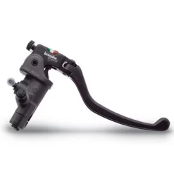 BREMBO 15RCS RADIAL MASTER BRAKE CYLINDER FOLD-UP SHORT LEVER 18-20 RATIO, SWITCH STOP [No Reservoir]