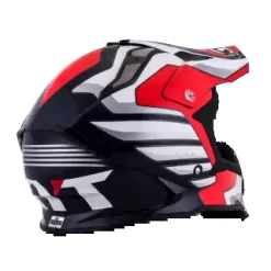 Strike Eagle Wings White/Red -Motorcycle Gear Store DSC3974 31058.1593399678