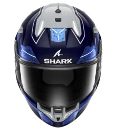 Shark Skwal I3 Rhad Helmet Blue/Grey -Motorcycle Gear Store HE0820EBUS 2