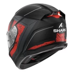 Shark Skwal I3 Rhad Mat Helmet Matt Black/Red -Motorcycle Gear Store HE0821EKUR 2