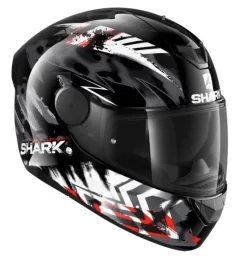 Shark D-Skwal 2 Penxa Helmet Black/Red/Anthracite -Motorcycle Gear Store HE4054EKRA 3
