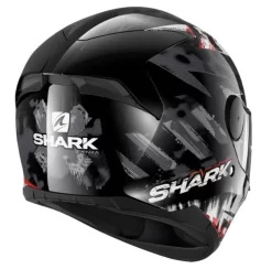 Shark D-Skwal 2 Penxa Helmet Black/Red/Anthracite -Motorcycle Gear Store HE4054EKRA 4