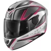 Shark D-Skwal 2 Daven Mat Helmet Silver/Black/Violet