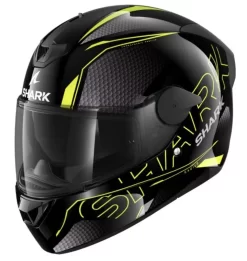 Shark D-Skwal 2 Cadium Helmet Black/Yellow/Black