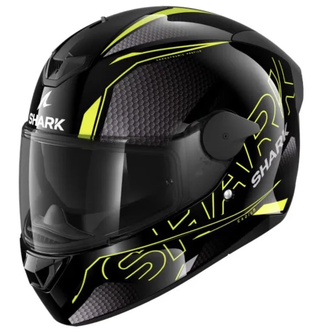Shark D-Skwal 2 Cadium Helmet Black/Yellow/Black 1 Shark D-Skwal 2 Cadium Helmet Black/Yellow/Black