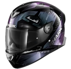 Shark Skwal 2 Venger Helmet Black/Violet/Black