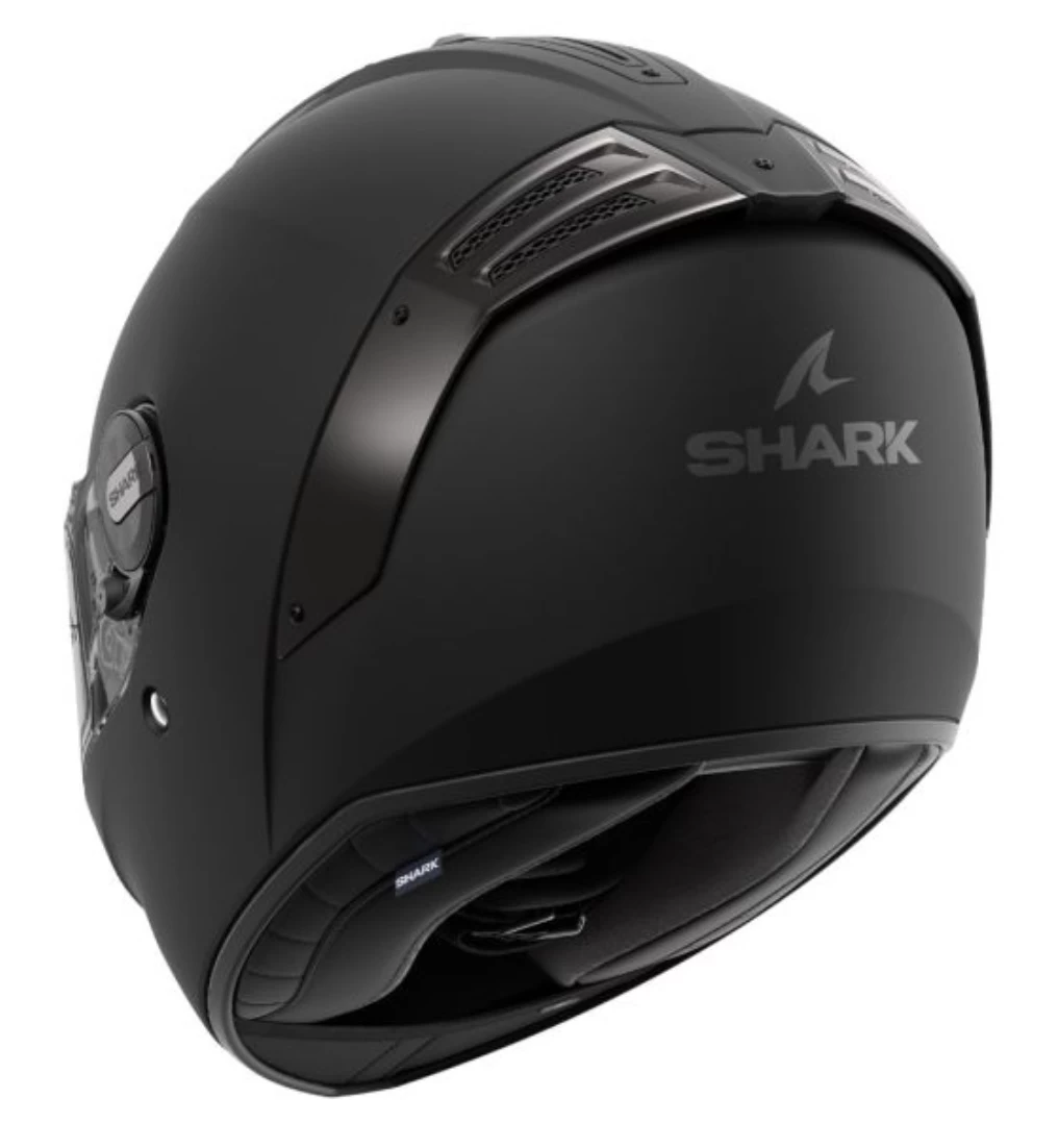 Shark Spartan RS Blank Mat Helmet Matt Black 2 Shark Spartan RS Blank Mat Helmet Matt Black - Image 2
