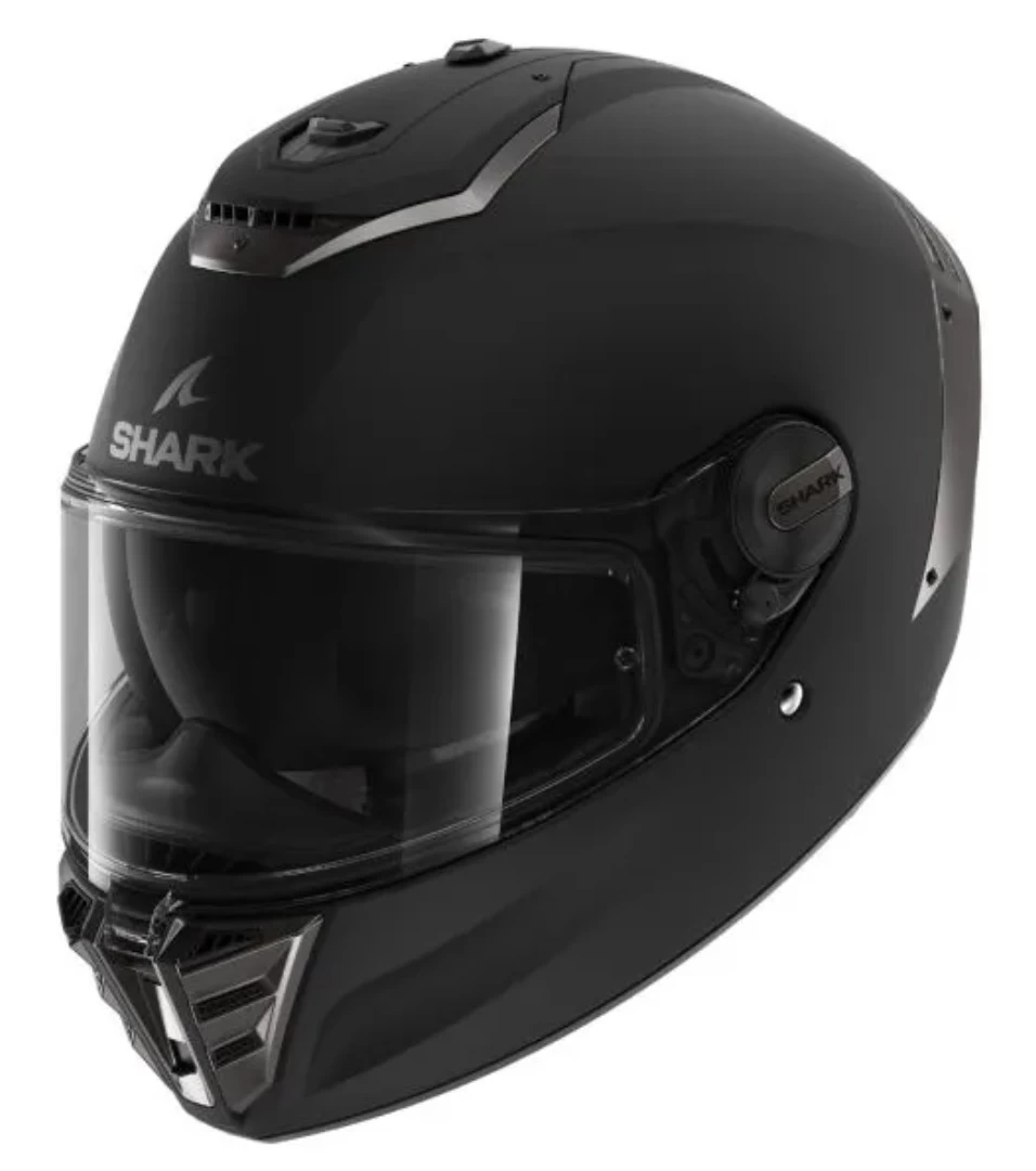 Shark Spartan RS Blank Mat Helmet Matt Black 1 Shark Spartan RS Blank Mat Helmet Matt Black