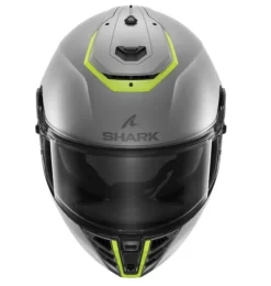 Shark Spartan RS Blank Mat SP Helmet Silver/Yellow/Sliver -Motorcycle Gear Store HE8105ESYS 2