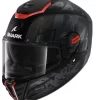 Shark Spartan RS Stingrey Mat Helmet Black/Red
