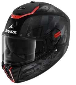 Shark Spartan RS Stingrey Mat Helmet Black/Red