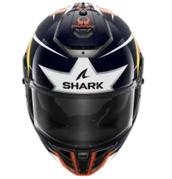 Shark Spartan RS Replica Zarco Austin Helmet -Motorcycle Gear Store HE8140EBRW 2