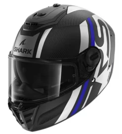 Shark Spartan RS Carbon Shawn Helmet Grey/Blue