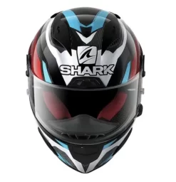 Shark Race-R Pro Carbon ASPY Helmet Carbon/Blue/Red -Motorcycle Gear Store HE8661EDRB 2