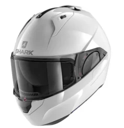 Shark Evo-ES Blank Helmet White