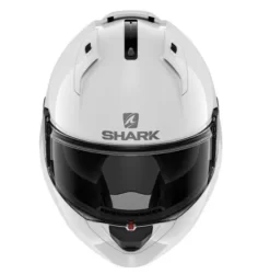 Shark Evo-ES Blank Helmet White -Motorcycle Gear Store HE9800EWHU 3