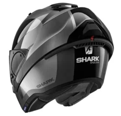 Shark Evo-ES Endless Helmet Anthracite/Black/Anthracite -Motorcycle Gear Store HE9806EAKA 2
