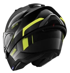 Shark Evo-ES Kryd Helmet Anthracite/Black/Yellow 13 Shark Evo-ES Kryd Helmet Anthracite/Black/Yellow -Motorcycle Gear Store HE9815EAKY 4