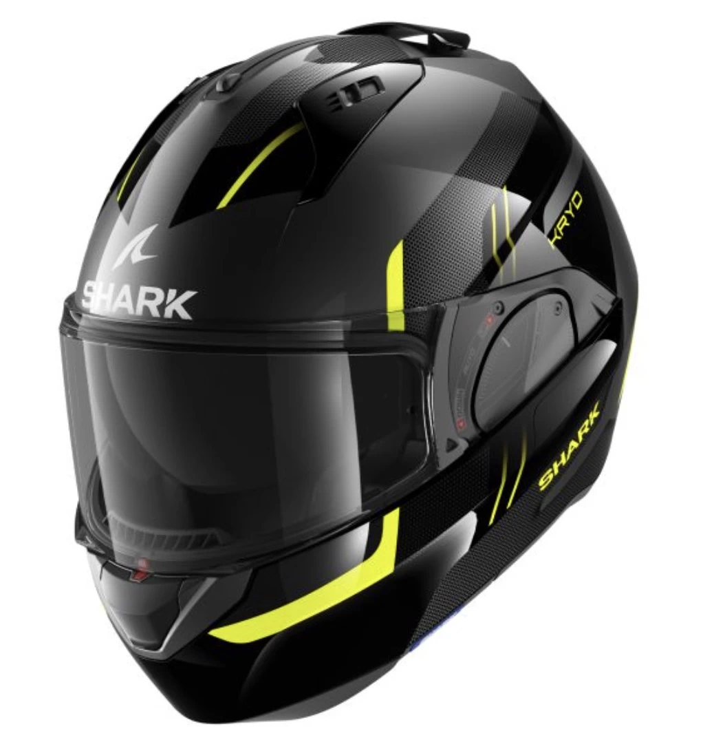 Shark Evo-ES Kryd Helmet Anthracite/Black/Yellow 1 Shark Evo-ES Kryd Helmet Anthracite/Black/Yellow