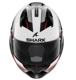 Shark Evo-ES Kryd Helmet White/Black/Red 11 Shark Evo-ES Kryd Helmet White/Black/Red -Motorcycle Gear Store HE9815EWKR 2