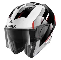 Shark Evo-ES Kryd Helmet White/Black/Red 10 Shark Evo-ES Kryd Helmet White/Black/Red -Motorcycle Gear Store HE9815EWKR 3