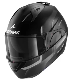 Shark Evo-ES Kryd Mat Helmet Black/Anthracite/Silver