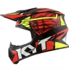 KYT JUMPSHOT #1 HELMET BLACK-RED-YELLOW