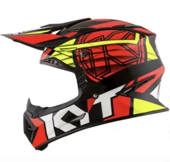 KYT JUMPSHOT #1 HELMET BLACK-RED-YELLOW