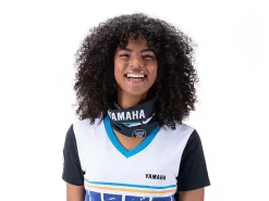 YAMAHA FASTER SONS NECK TUBE - BLACK -Motorcycle Gear Store N23 FS006 B0 3