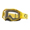 Oakley Airbrake MX Motorcycle Goggles With Clear Lens - Moto Yellow