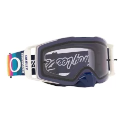 Oakley Front Line Troy Lee Design Motorcycle Goggles With Prizm Low Light Lens - Graph White 4 Oakley Front Line Troy Lee Design Motorcycle Goggles With Prizm Low Light Lens - Graph White -Motorcycle Gear Store OA70876300 2