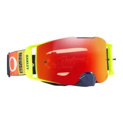 Oakley Front Line Troy Lee Design Motorcycle Goggles With Prizm Torch Lens - Graph Yellow -Motorcycle Gear Store OA70876400 2