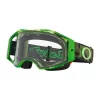 Oakley Airbrake MTB Troy Lee Designs Motorcycle Goggles With Prizm Low Light Lens - Dazzle Green