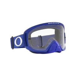 Oakley OFRAME 2.0 PRO Motorcycle Goggles With Clear Hi Impact Lens - Moto Blue -Motorcycle Gear Store OA71153100 2