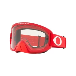 Oakley OFRAME 2.0 PRO Motorcycle Goggles With Clear Lens Hi Impact Lens - Moto Red