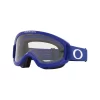 Oakley XS OFRAME 2.0 PRO Motorcycle Goggles With Clear Hi Impact Lens - Moto Blue