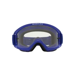 Oakley XS OFRAME 2.0 PRO Motorcycle Goggles With Clear Hi Impact Lens - Moto Blue -Motorcycle Gear Store OA71161300 1