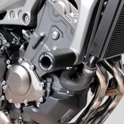 MT09 14-16, TRACER 900 15-20 & XSR900 16-21 (Blk Frame Slide Kit; Case Saver Inc -Motorcycle Gear Store OK842CS 2