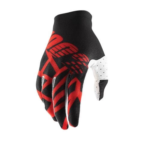 100% CELIUM 2 BLACK/WHITE/RED GLOVES 1 100% CELIUM 2 BLACK/WHITE/RED GLOVES
