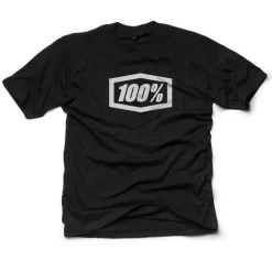 100% ESSENTIAL BLACK T-SHIRT