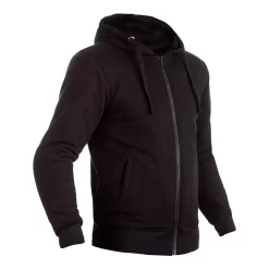 RST ZIP THROUGH KEVLAR HOODY - BLACK